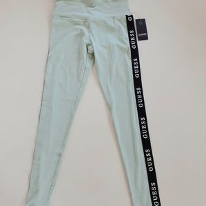 Guess women's teal yoga stretch leggings size XS